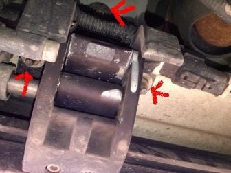 running board power motor rear bolt repair